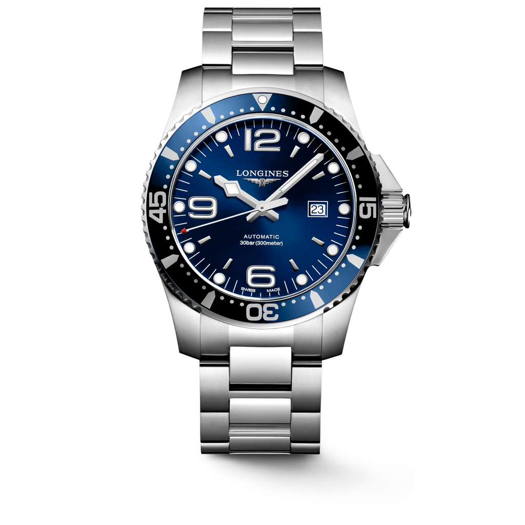 LONGINES HYDROCONQUEST 44MM AUTOMATIC DIVING WATCH L38414966 Gem