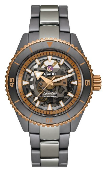 RADO CAPTAIN COOK HIGH-TECH CERAMIC SKELETON R32148162