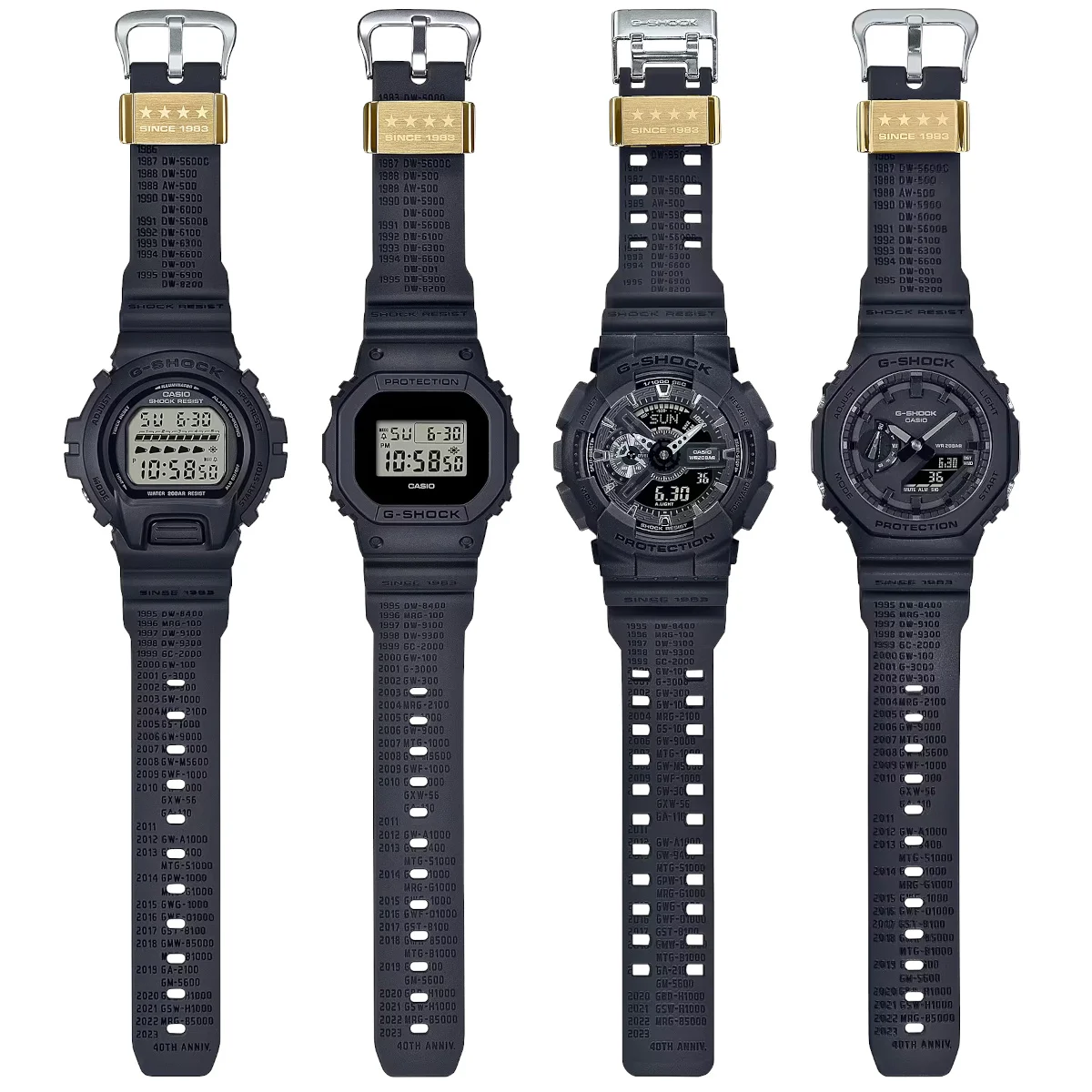 G SHOCK 40TH ANNIVERSARY MODEL REMASTER BLACK Gem Bijou