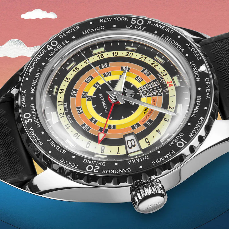MIDO OCEAN STAR DECOMPRESSION WORLDTIMER M026.829.17.051.00: NEO VINTAGE STYLE AND CUTTING EDGE TECHNOLOGY