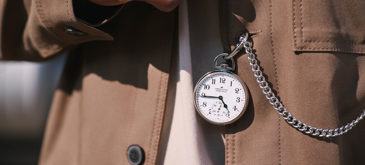 New Railroad Pocket Watch Inspired By Hamilton Historical Heritage