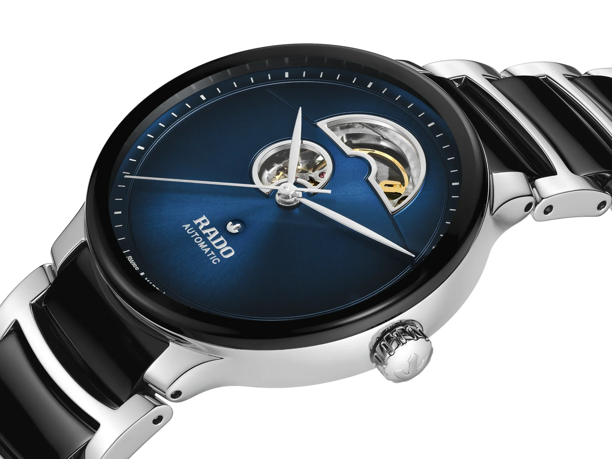 RADO CENTRIX OPEN HEART AUTOMATIC: CONTEMPORARY DESIGN, MECHANICAL BEAUTY