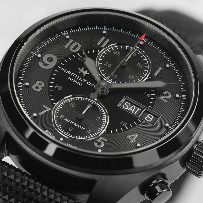 HAMILTON KHAKI FIELD AUTO CHRONO 42MM: ROBUSTNESS, PRECISION, AND AN ADVENTUROUS SPIRIT