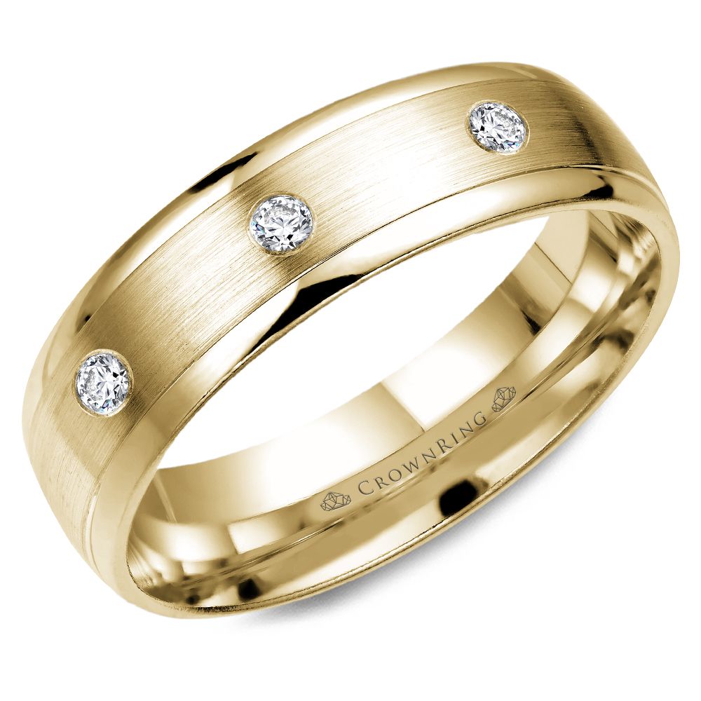 Yellow Gold and Diamonds