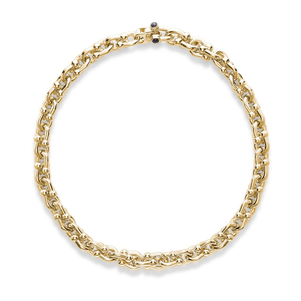Large marine link chain necklace - Miss Mimi