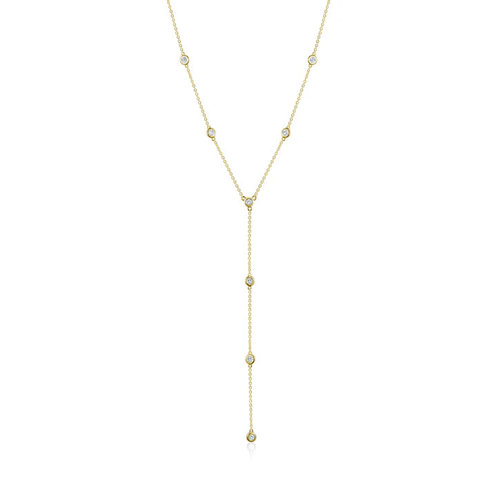 Diamond by the Yard Necklace in Yellow 04-142687-02/00