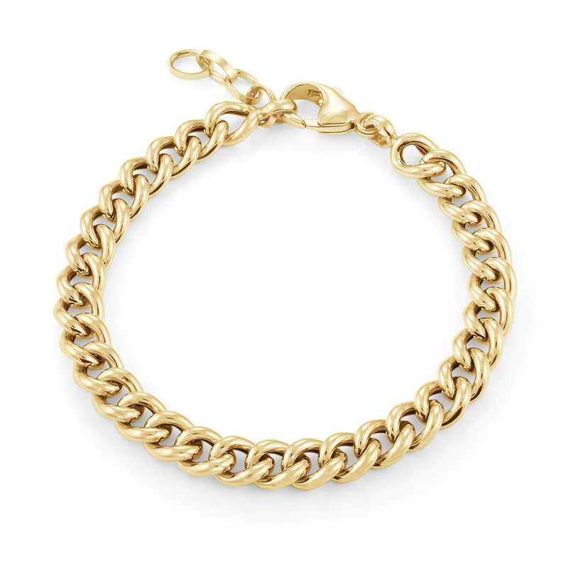 Rounded cuban link bracelet - Miss Mimi