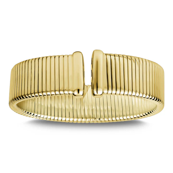 Miss Mimi 15mm Silk Cuff in Yellow