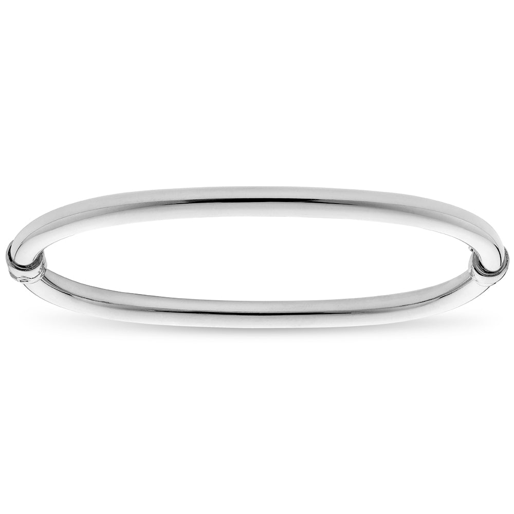 The Sleek And Simple Bangle in White
