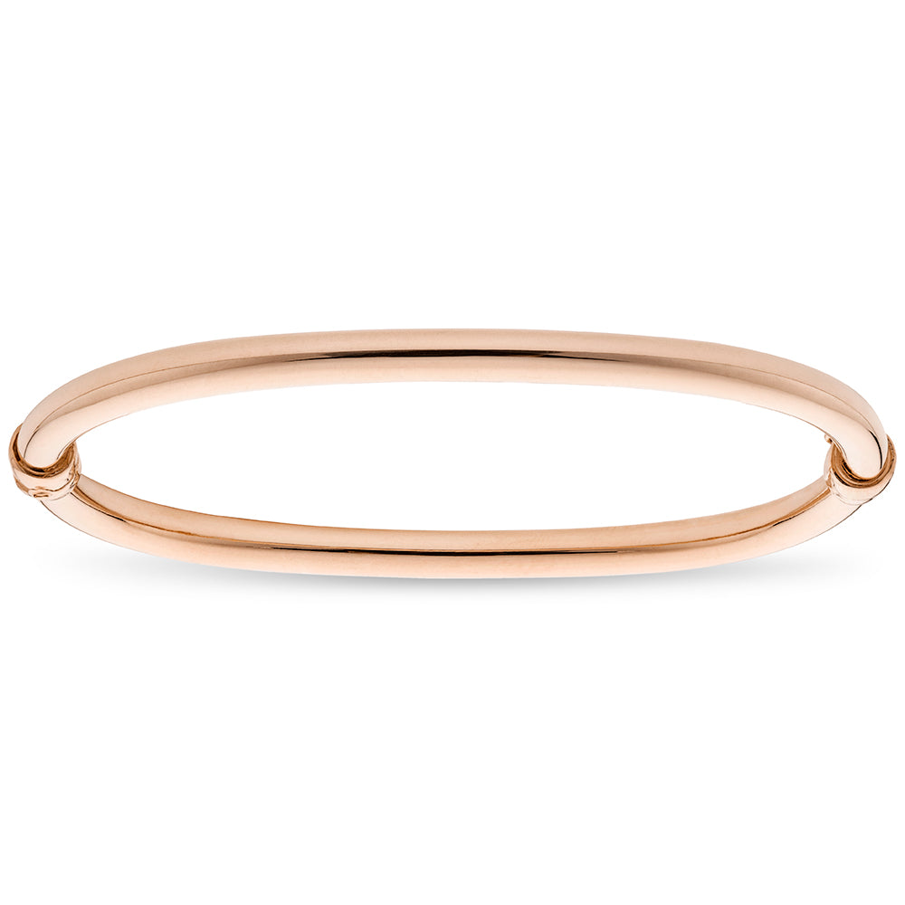 The Sleek And Simple Bangle in Rose