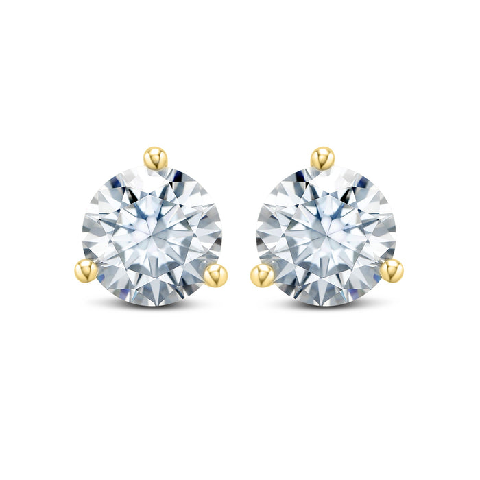 2CT Martini Studs in Yellow
