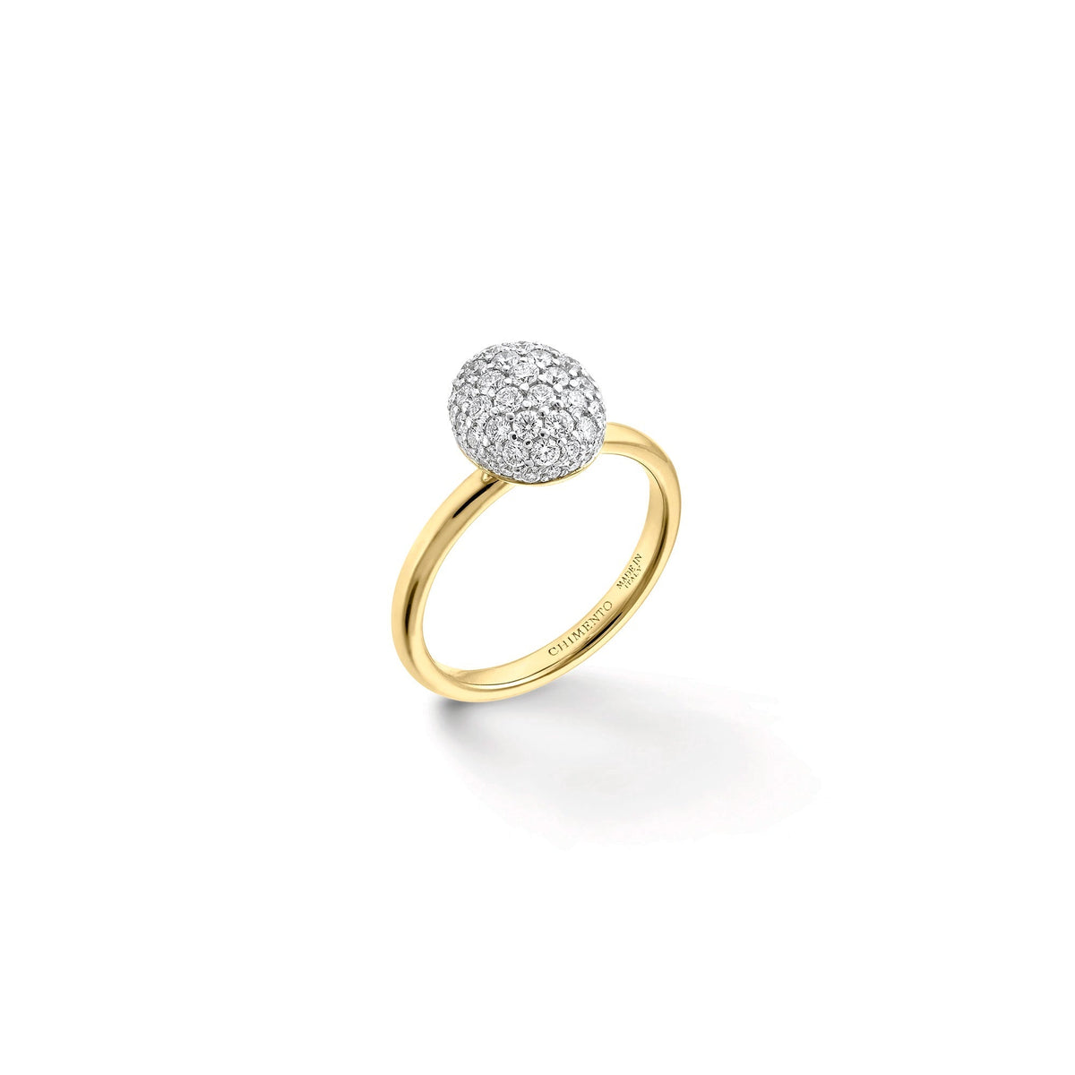 Chimento Armillas Acqua Gold ring with diamonds 1A04880B11