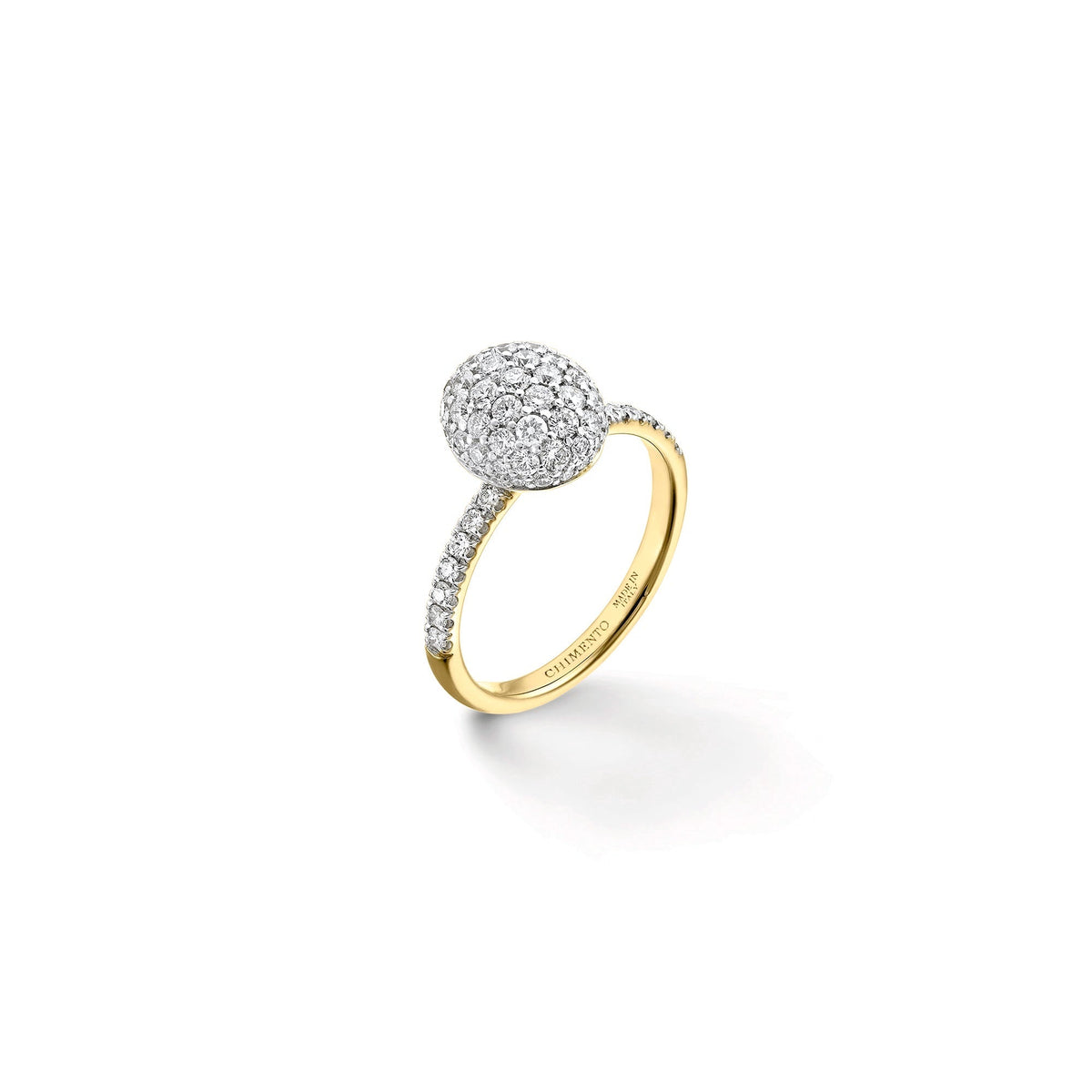 Chimento Armillas Acqua Gold ring with diamonds 1A04880BB1