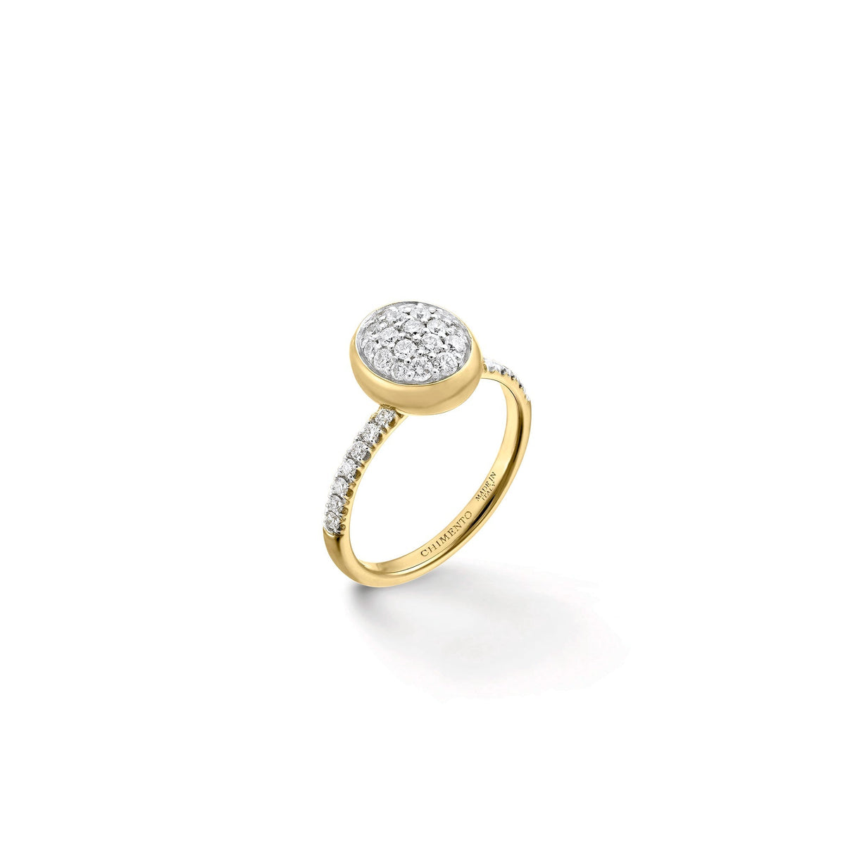 Chimento Armillas Acqua Gold ring with diamonds 1A04881BB1