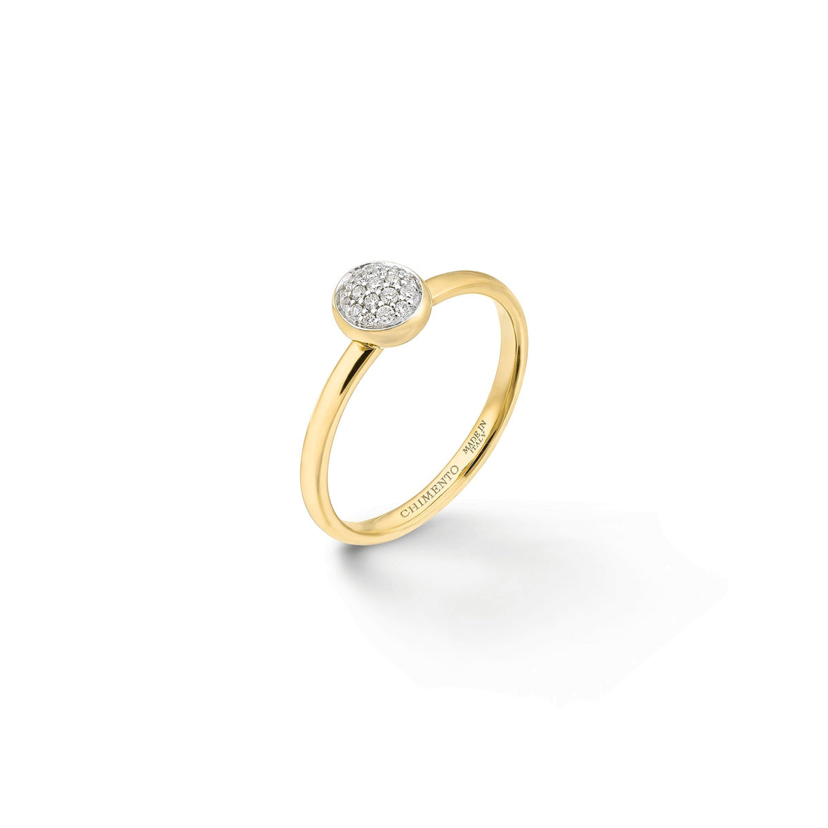 Chimento Armillas Acqua Gold ring with diamonds 1A04883B11