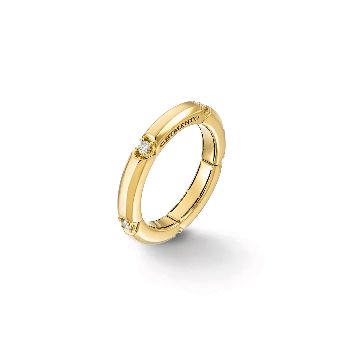 Chimento Chocolat Gold ring with diamonds 1A09619BB1