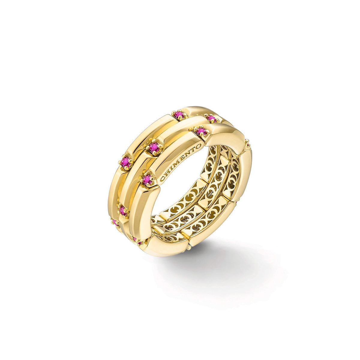 Chimento Chocolat Gold ring with diamonds 1A09620SR1