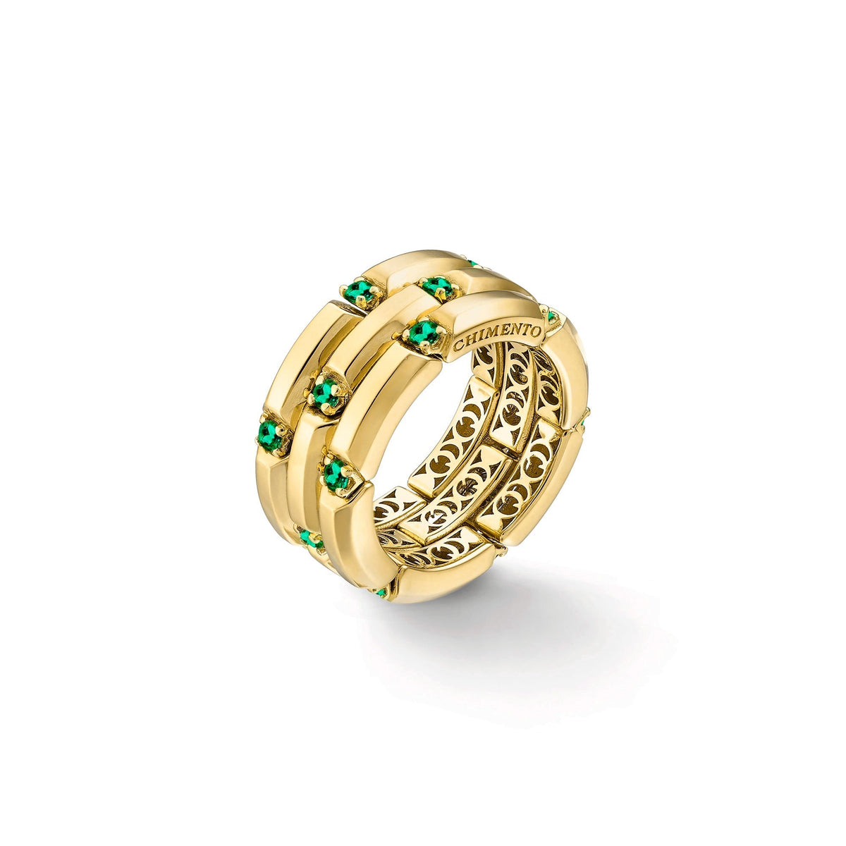 Chimento Chocolat Gold ring with diamonds 1A09621EE1
