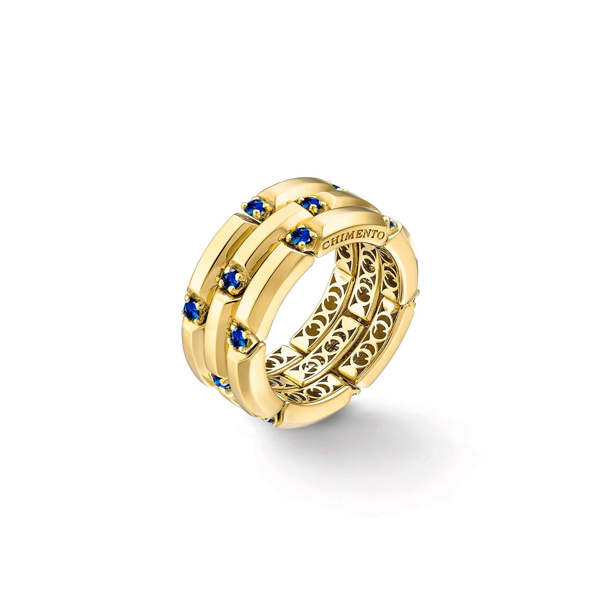 Chimento Chocolat Gold ring with diamonds 1A09621SS1