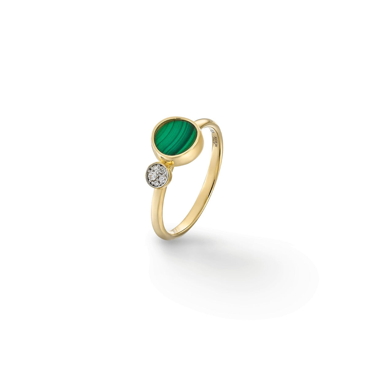 Chimento Armillas Glow Gold ring with mother of pearl and diamonds 1A10330ML1