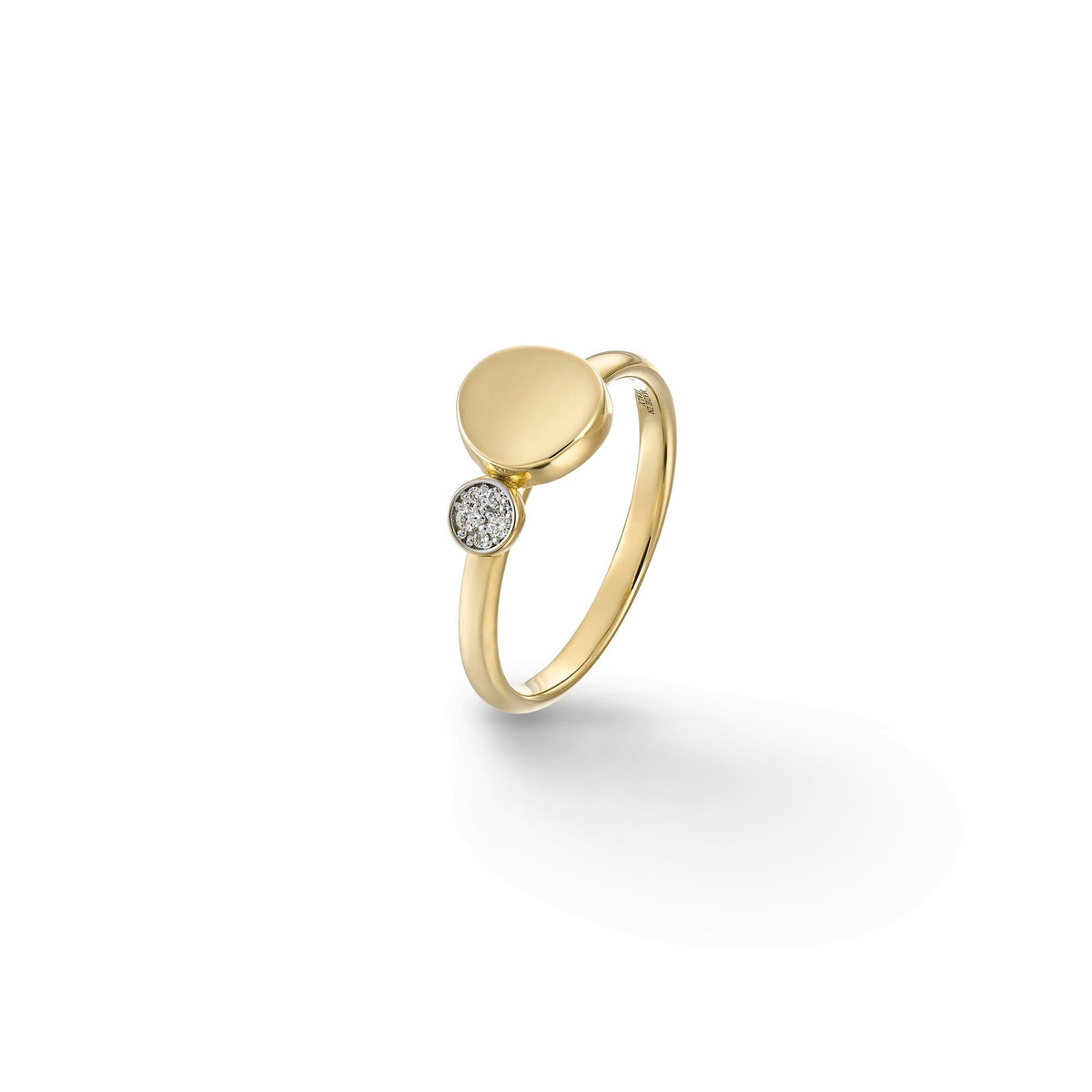 Chimento Armillas Glow Gold ring with diamonds 1A10350BB1