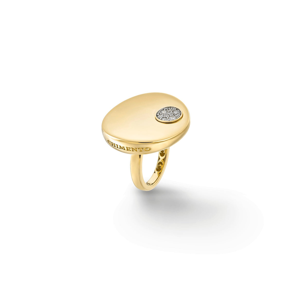 Chimento Armillas Glow Gold ring with diamonds 1A10360BB1