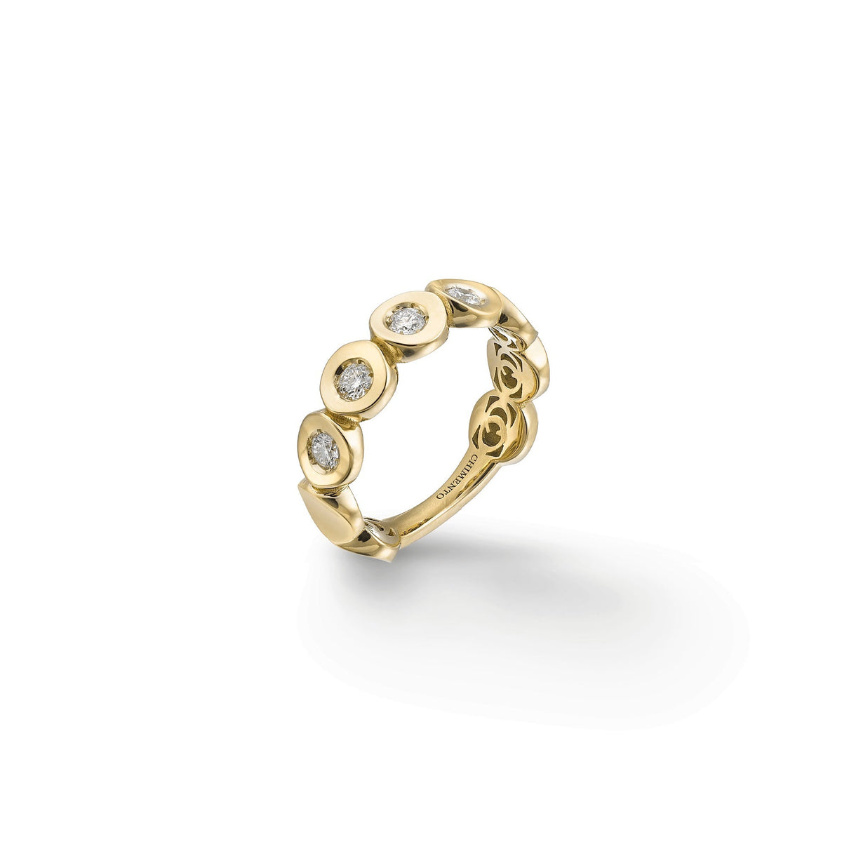 Chimento Armillas Glow Gold ring with diamonds 1A10401BB1