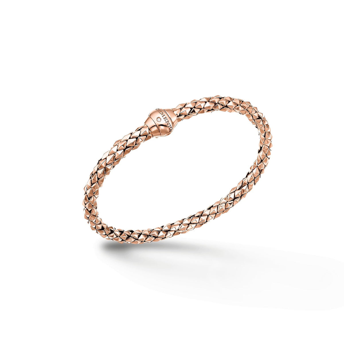 Chimento Stretch Gold flexible bracelet with diamonds 1B00850ZB6