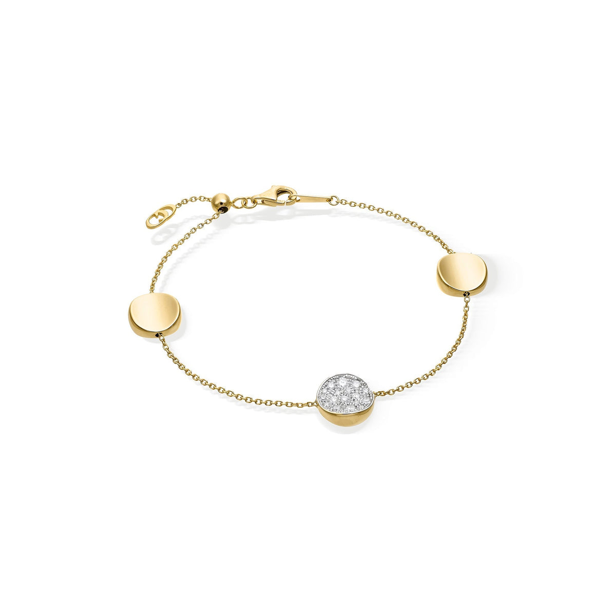 Chimento Armillas Glow Gold bracelet with diamonds 1B10153B11