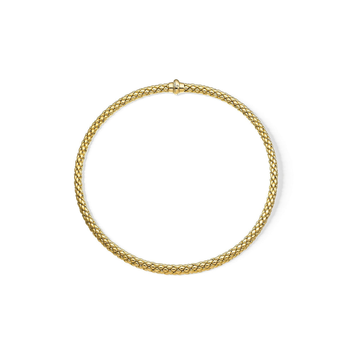 Chimento Stretch Gold necklace with diamonds 1G00884ZB1