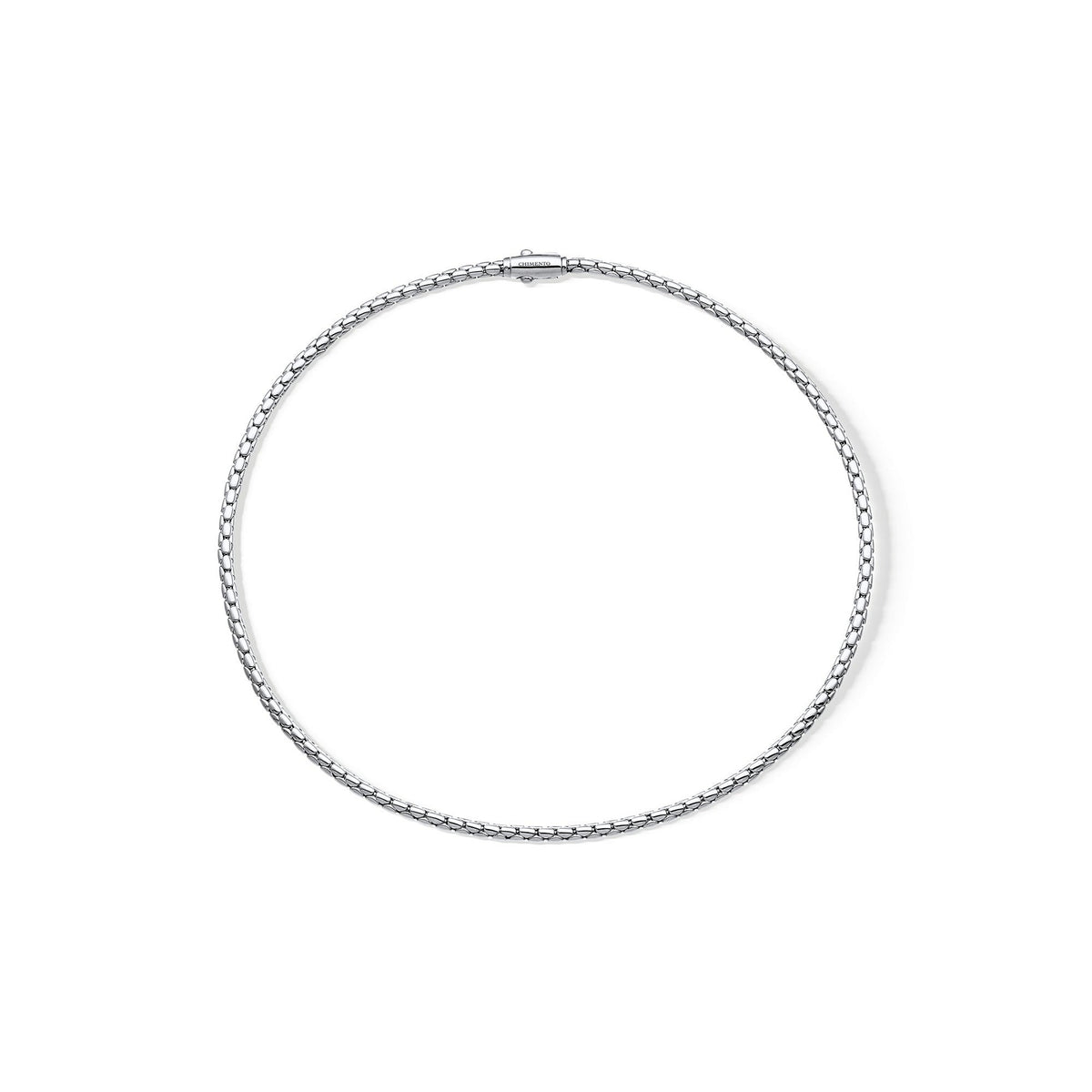 Chimento Stretch Gold flexible necklace with diamonds 1G00952ZZ5