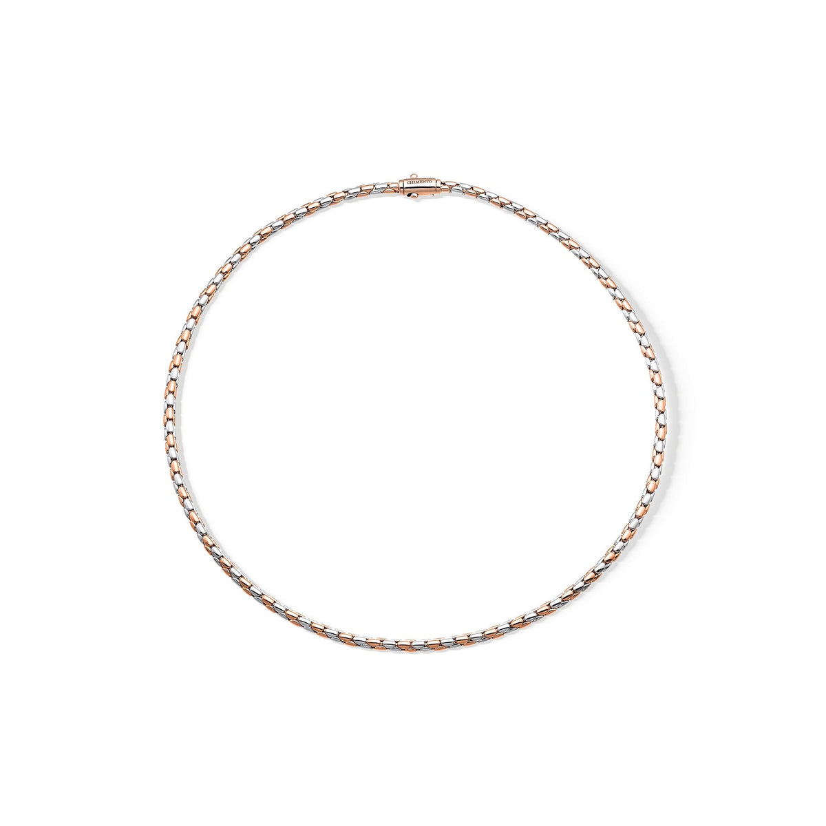 Chimento Stretch Gold flexible necklace with diamonds 1G00952ZZ7