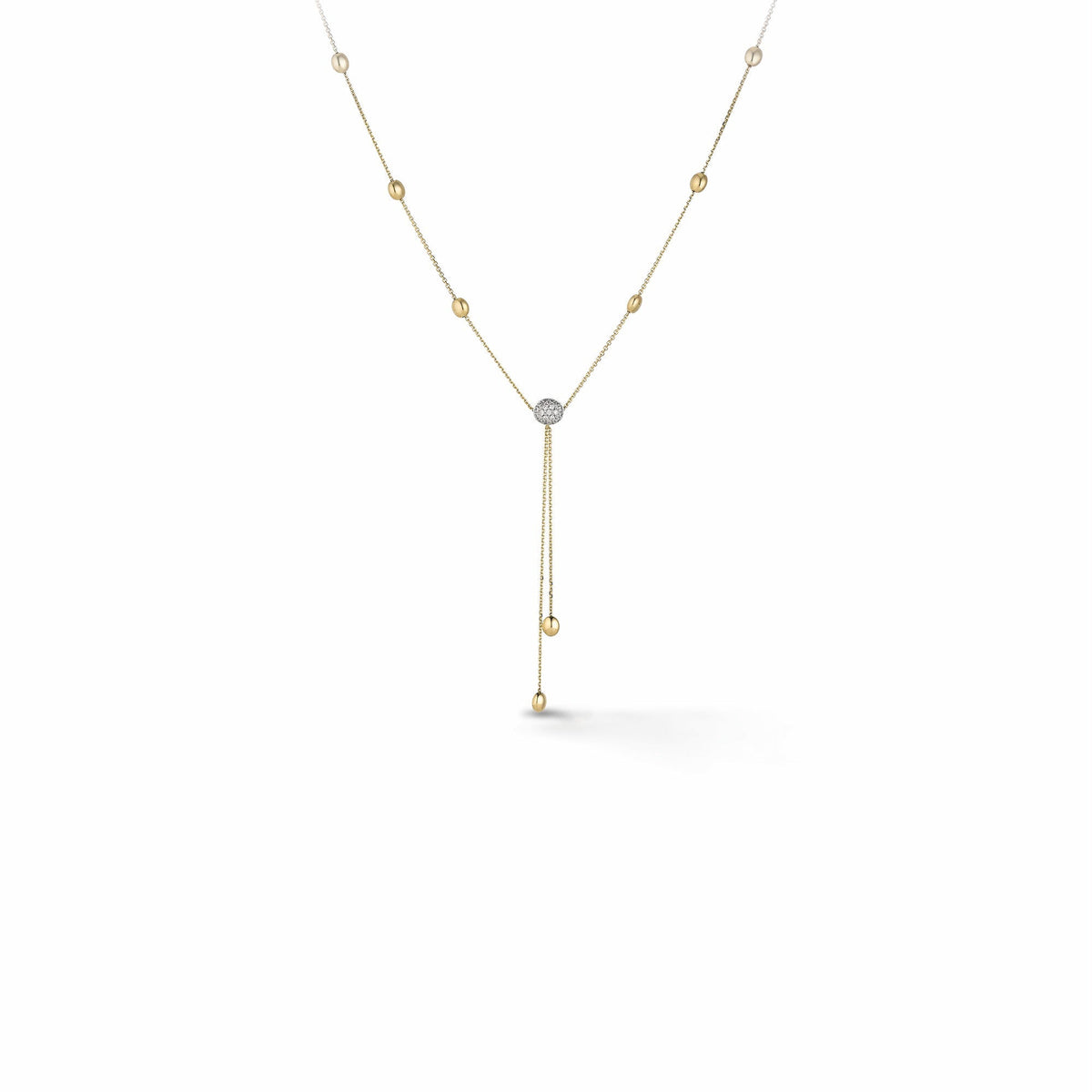 Chimento Armillas Acqua Gold necklace with diamonds 1G01439B12
