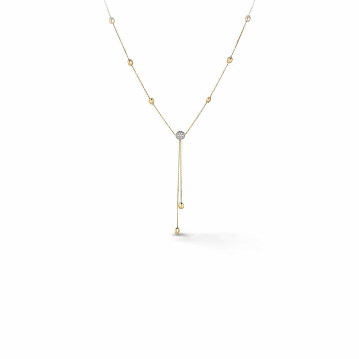 Chimento Armillas Acqua Gold necklace with diamonds 1G01439B12