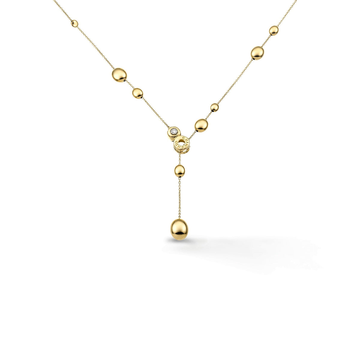 Chimento Armillas Acqua Gold necklace with diamonds 1G01466ZB1