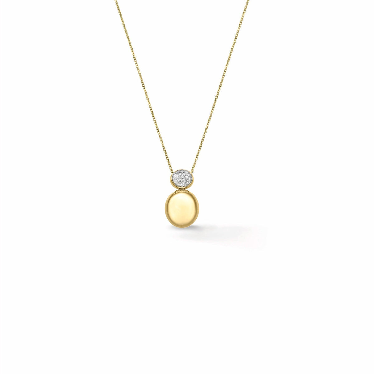 Chimento Armillas Acqua Gold necklace with diamonds 1G04881BB1