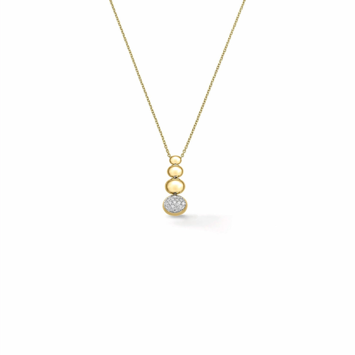 Chimento Armillas Acqua Gold necklace with diamonds 1G04882BB1