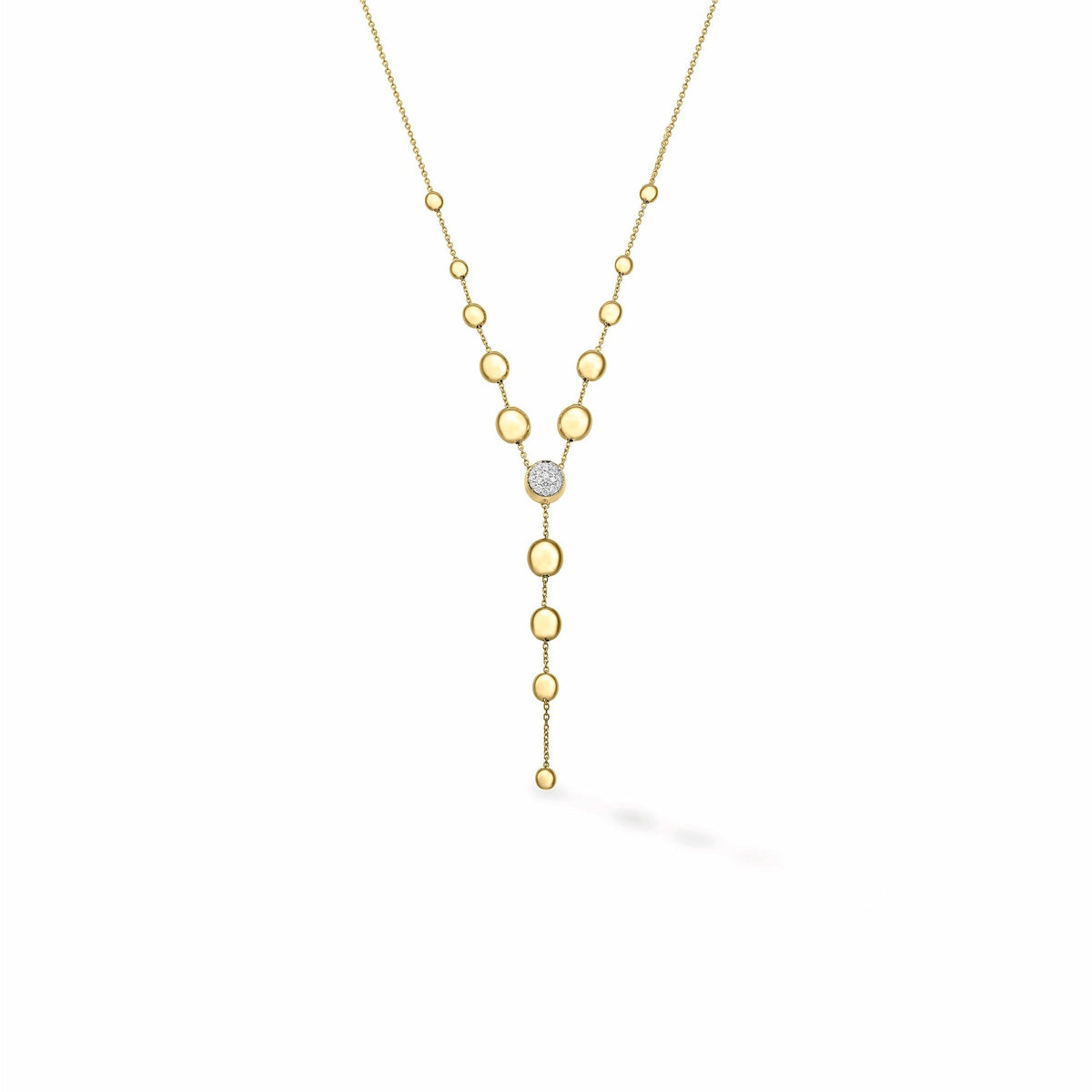 Chimento Armillas Acqua Gold necklace with diamonds 1G04885BB1