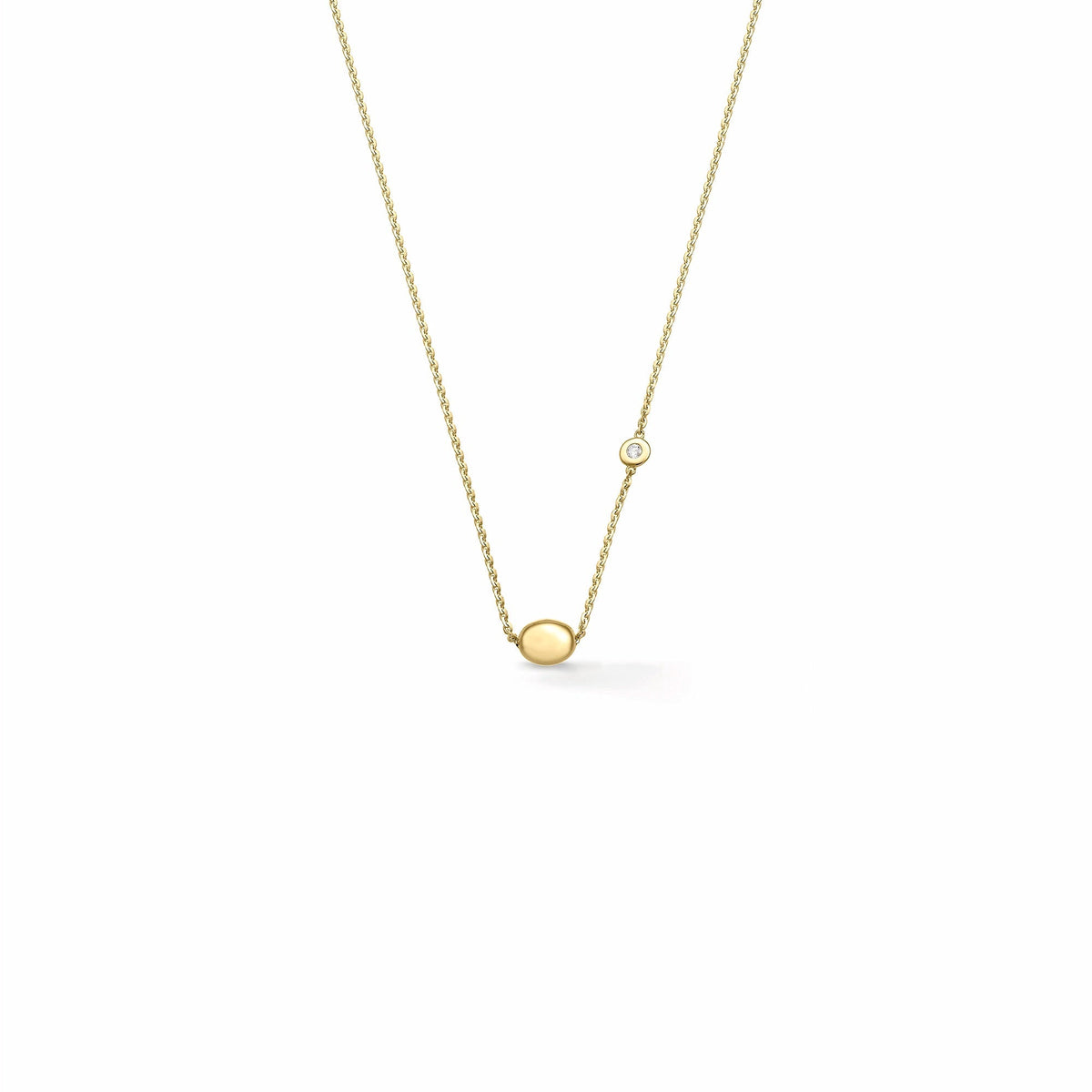 Chimento Armillas Acqua Gold necklace with diamonds 1G04890B11