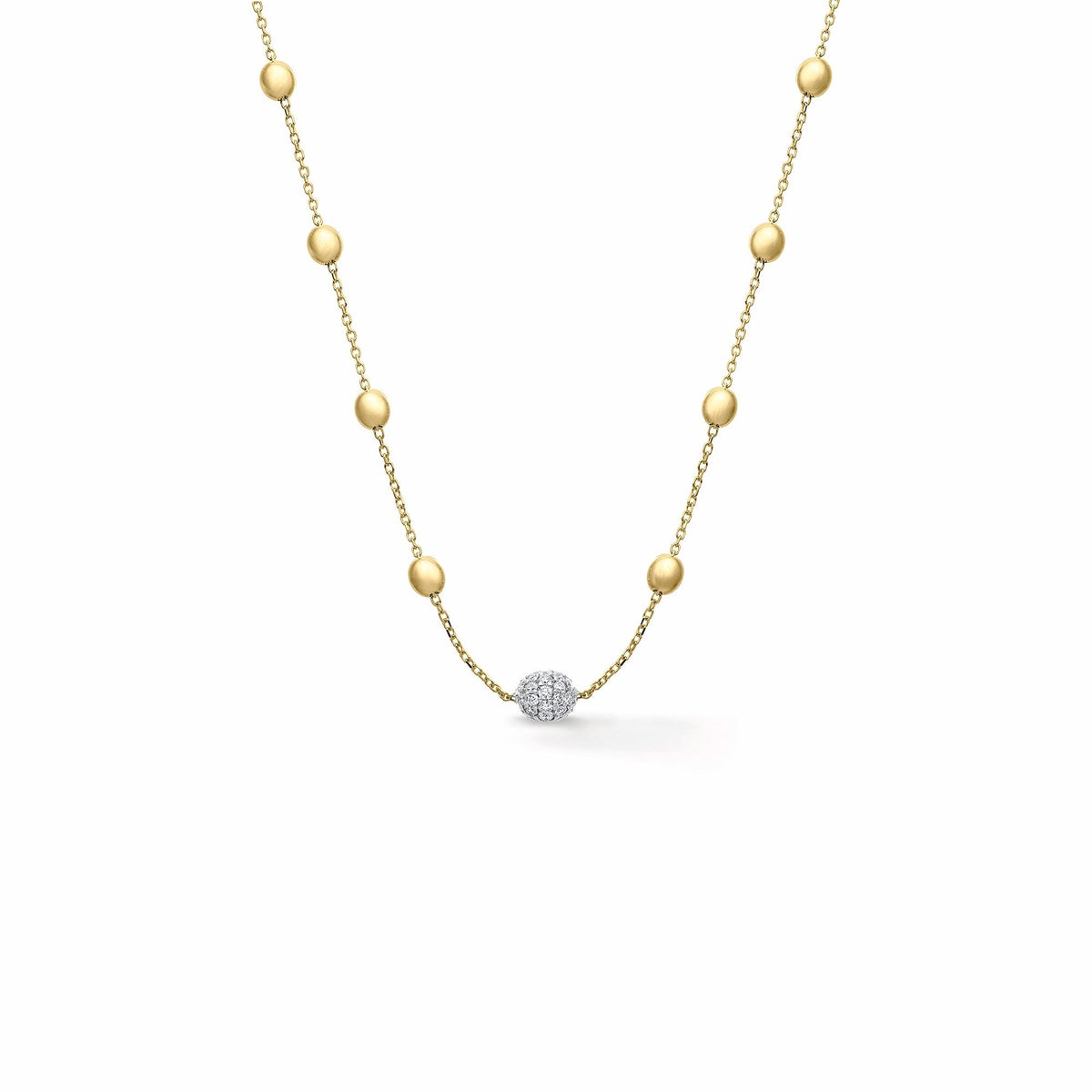 Chimento Armillas Acqua Gold necklace with diamonds 1G04897BB1