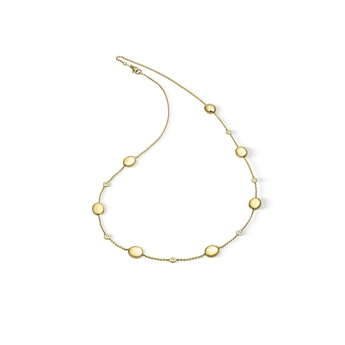 Chimento Armillas Acqua Gold necklace with diamonds 1G04907B11