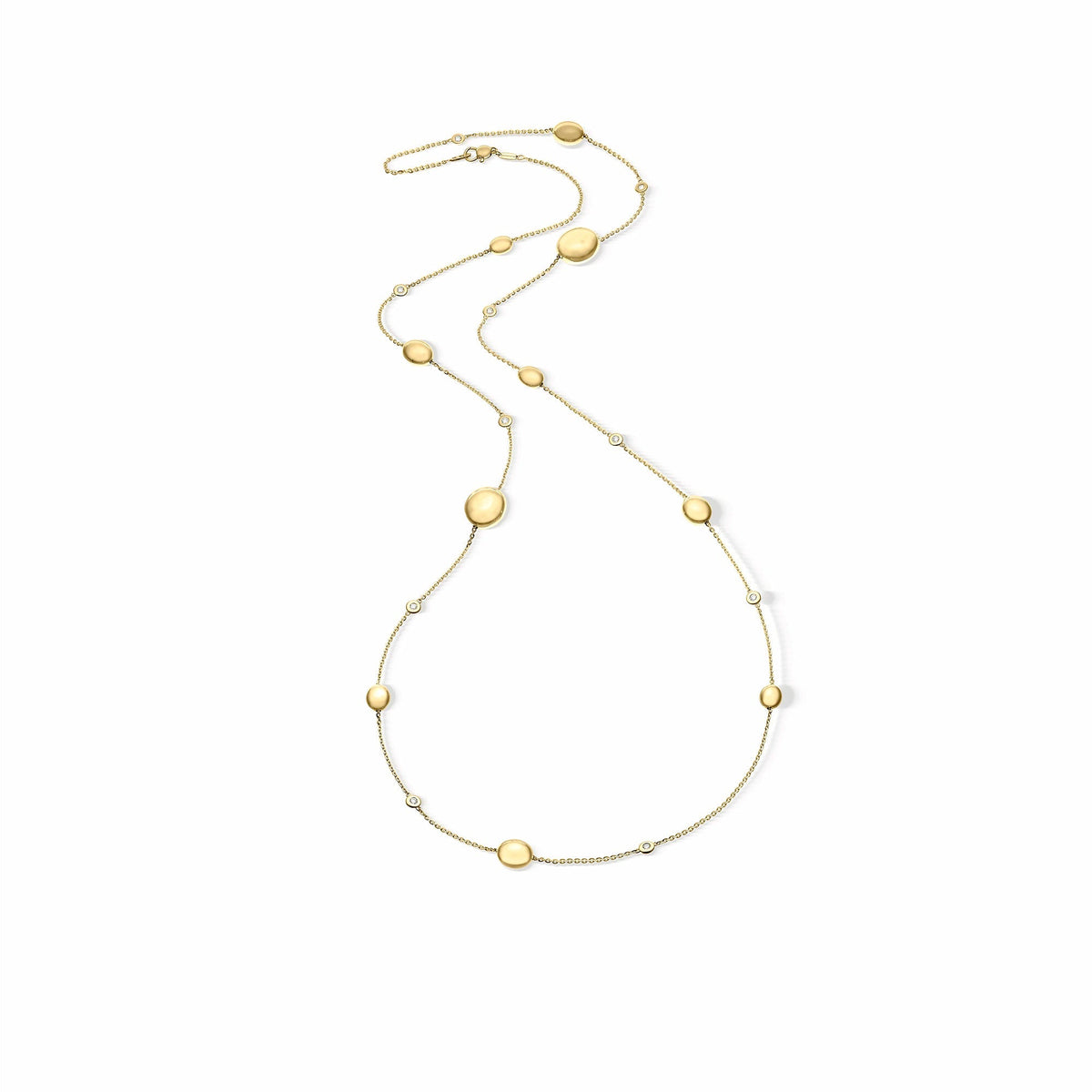 Chimento Armillas Acqua Gold necklace with diamonds 1G04913B11