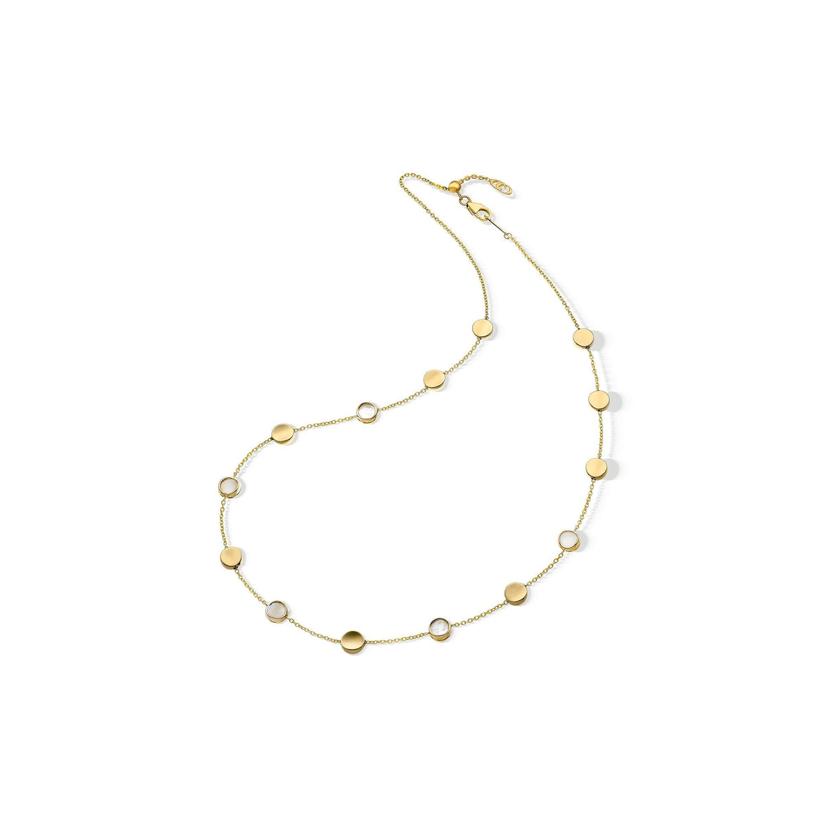 Chimento Armillas Glow Gold necklace with mother of pearl 1G10300MW1