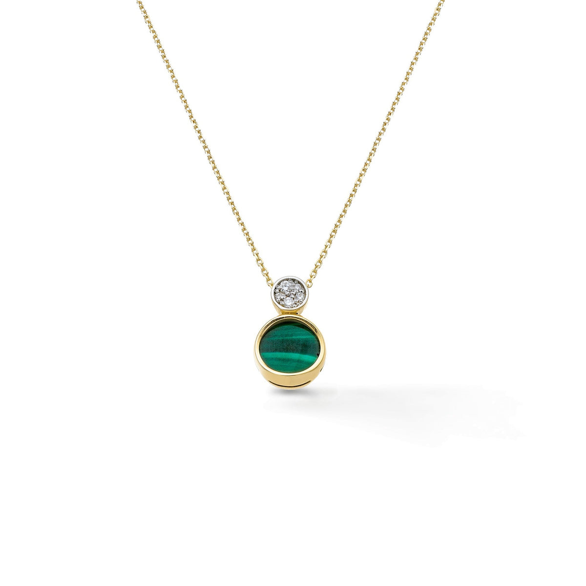Chimento Armillas Glow Gold necklace with mother of pearl and diamonds 1G10335ML1