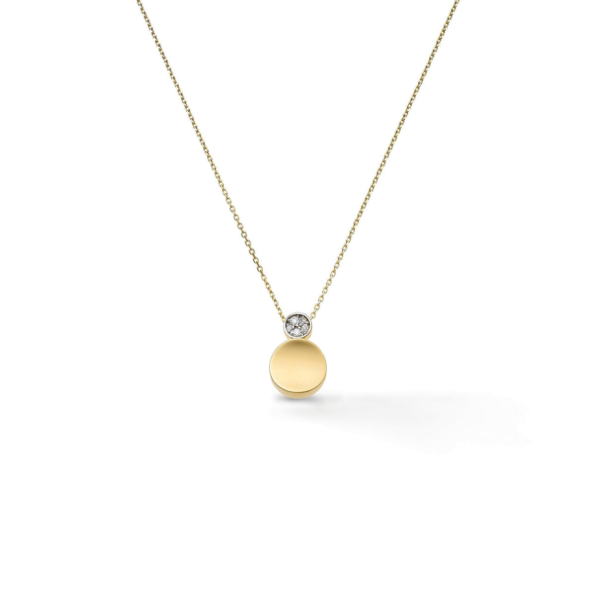 Chimento Armillas Glow Gold necklace with diamonds 1G10350BB1