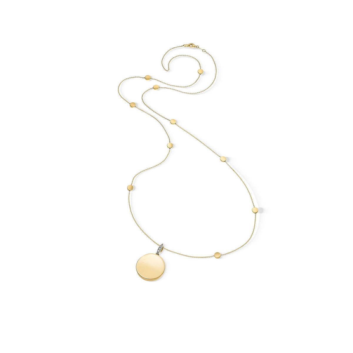 Chimento Armillas Glow Gold necklace with diamonds 1G10357BB1