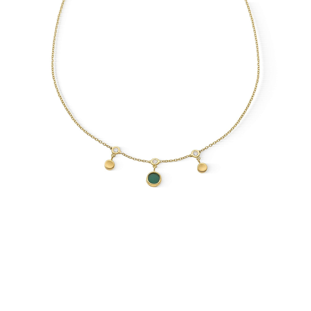 Chimento Armillas Glow Gold necklace with diamonds 1G10400ML1