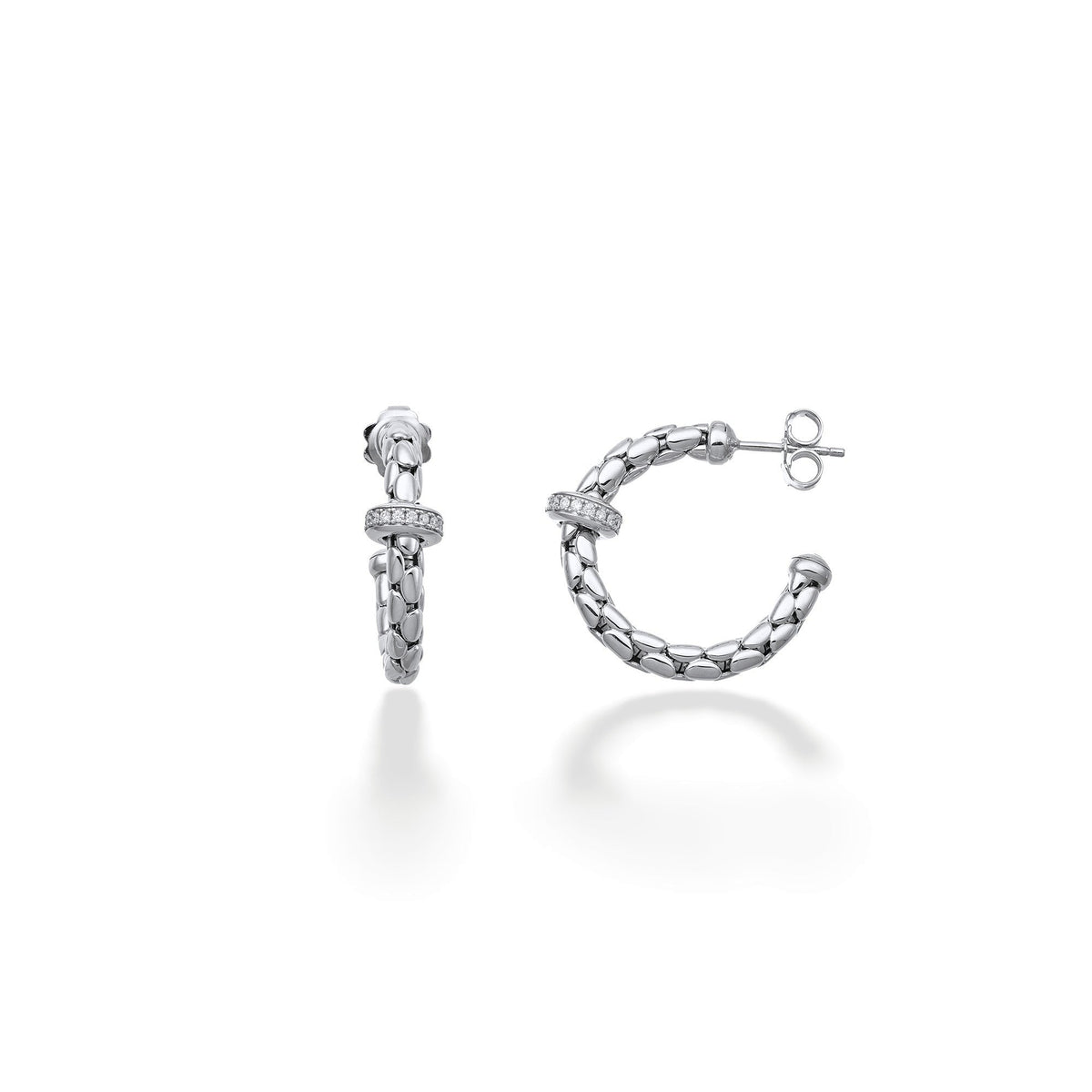 Chimento Stretch Gold earrings with diamonds 1O00953B15