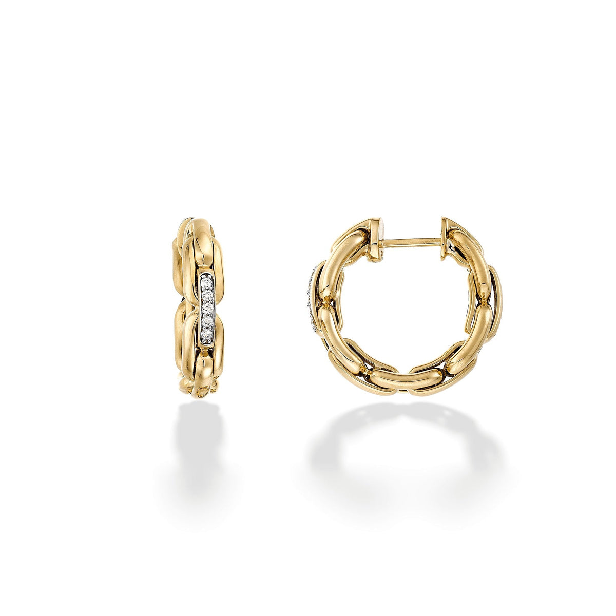 Chimento X-Tend Gold earrings with diamonds 1O09480B11