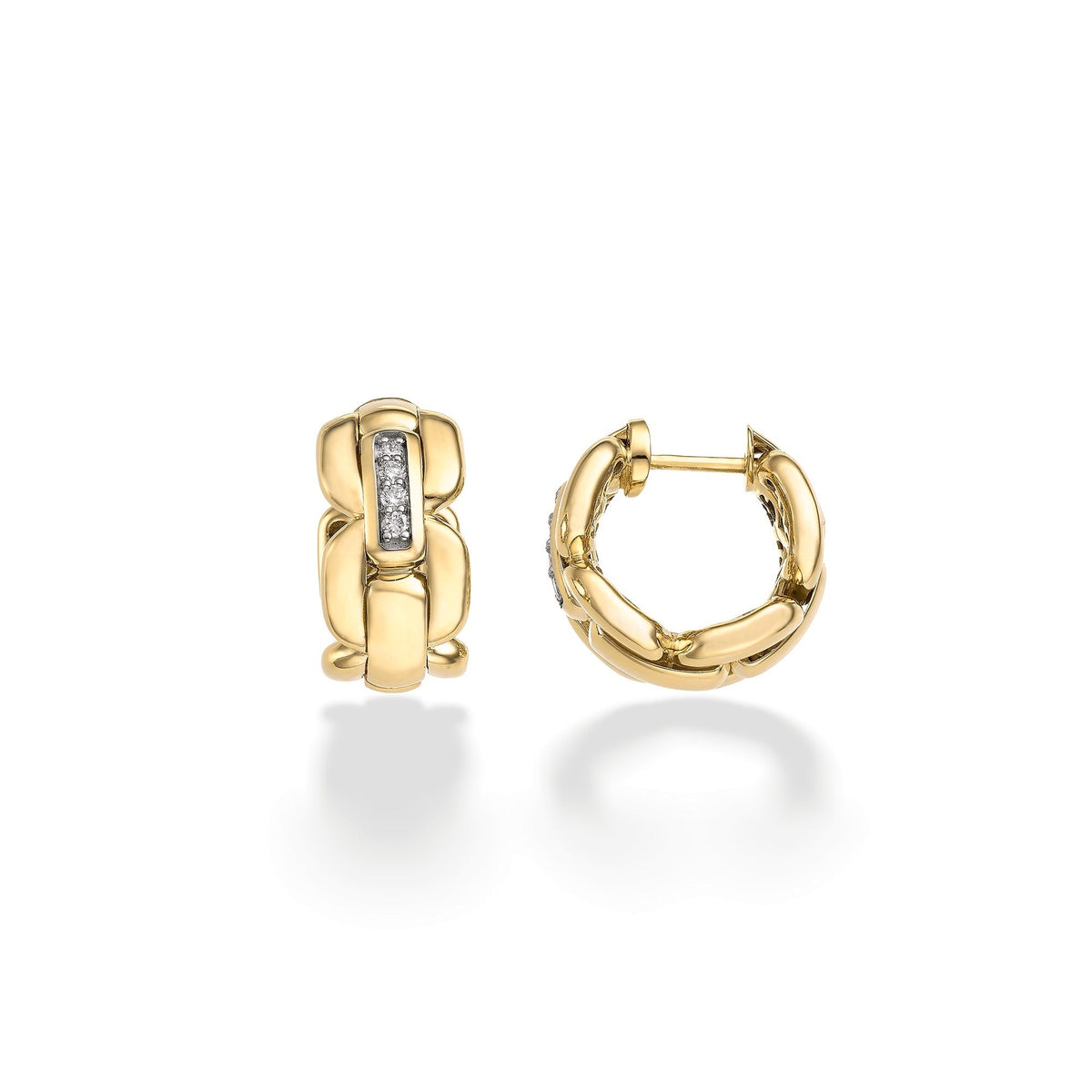 Chimento X-Tend Gold earrings with diamonds 1O09483B11